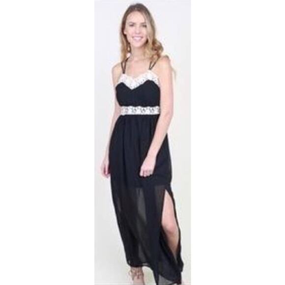 Altar'd State Lace Moonlit Maxi Dress Size XS - Picture 7 of 7